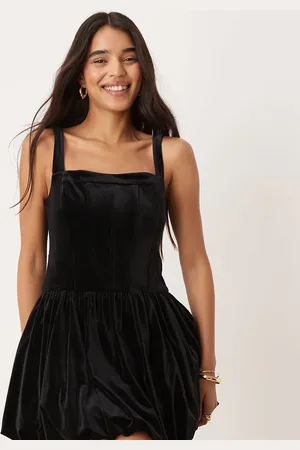 EVER NEW Structured hem mini dress in