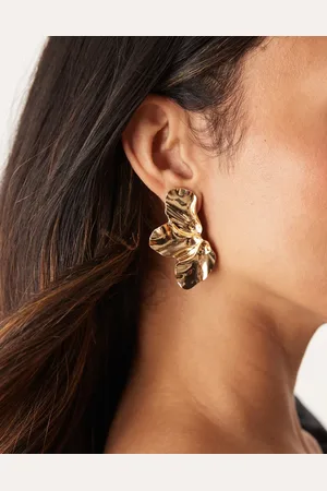 DesignB London Flower stud earrings in