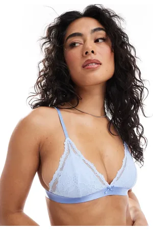 Cotton On Cotton On triangle padded bralette in windsurfer