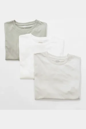 ASOS Essential 3 pack crew neck t-shirts in multiple colours