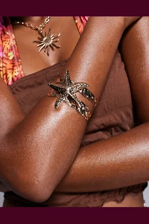 South Beach Starfish cuff bangle bracelet in