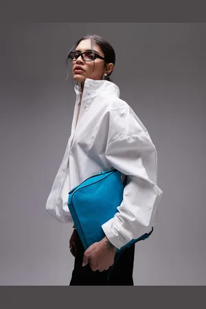 ASOS Funnel neck sports shirt in