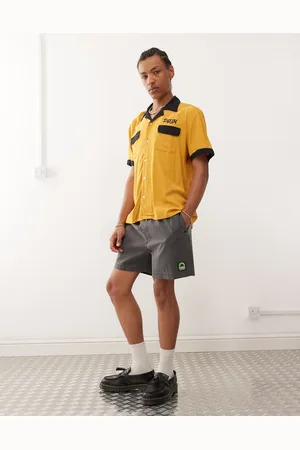 Deus Ex Machina Sandbar acid wash shorts in