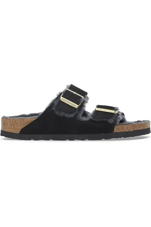 Birkenstock Arizona Shearling Suede Leather/Fur