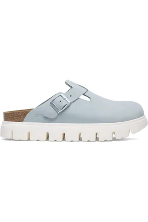Papillio Boston Chunky Suede Leather Baby Blue