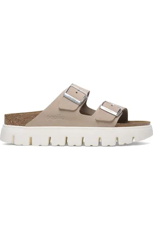 Papillio Arizona Platform Suede Leather Light Rose