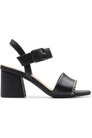 Clarks Siara65 Buckle Black Leather, Black Leather