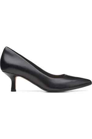 Clarks Violet55 Rae Black Leather, Black Leather