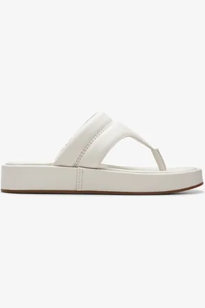 Clarks Alda Walk, Off White Leather