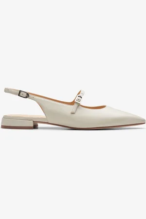 Clarks Sensa15 Shine, Ivory Leather