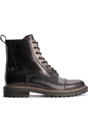 Clarks Clarkridge Hi Black Leather, Black Leather