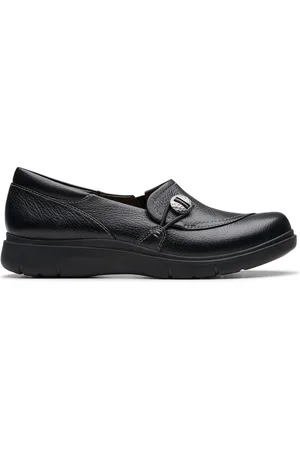 Clarks Certina Ease Black Leather, Black Leather