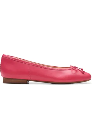 Clarks Womens_Fawna Lily, Bright Pink Leather