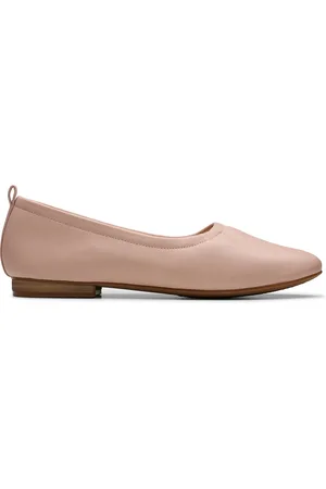 Clarks Womens Fawna Soft, Light Pink Leather