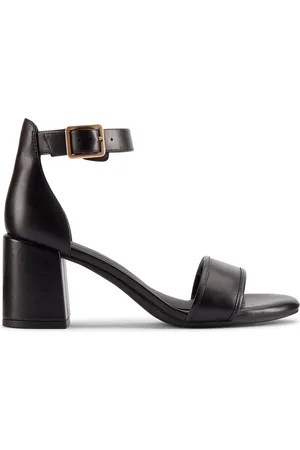 Clarks Womens Ezoria Mae Black Leather, Black Leather