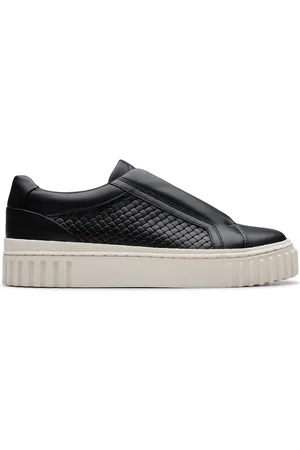 Clarks Womens Mayhill Bay Black Leather, Black Leather