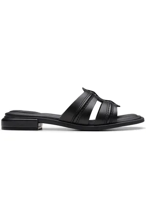 Clarks Ariany Mule Black Leather, Black Leather