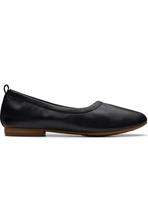 Clarks Fawna Soft Black Leather, Black Leather