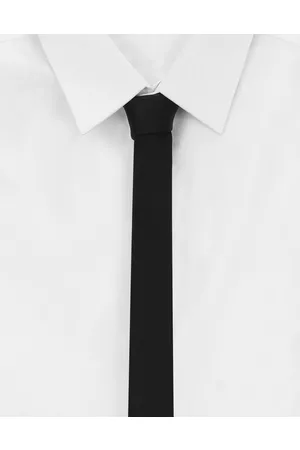 Dolce & Gabbana Men Pocket Squares - Ties and Pocket Squares - 4-cm silk satin blade tie male OneSize