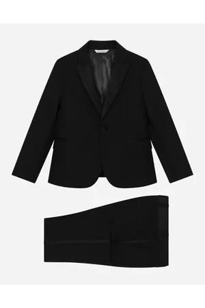 Dolce & Gabbana Men Suits - Single-breasted Suit In Stretch Wool Canvas - Man Suits 3