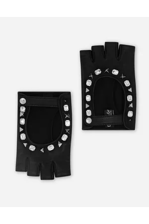 Dolce & Gabbana Women Gloves - Nappa Leather Gloves With Embellishment - Woman Hats And Gloves 7/2