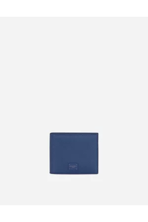 Dolce & Gabbana Men Wallets - Dauphine Calfskin Bifold Wallet - Man Wallets And Small Leather Goods Onesize