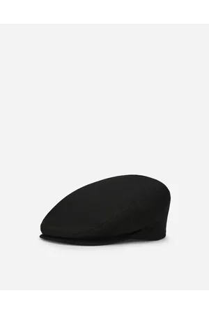 Dolce & Gabbana Cotton Twill Flat Cap With Logo Tag - Man Hats And Gloves 57