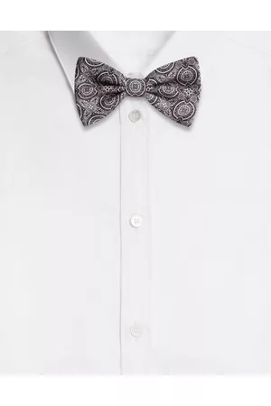 Dolce & Gabbana Men Bow Ties - Silk Bow Tie With Tie Print - Man Ties And Pocket Squares Onesize