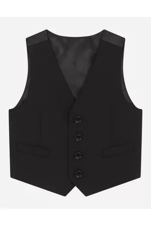 Dolce & Gabbana Men Vests & Camis - 4-button Wool Vest - Man Suits 3