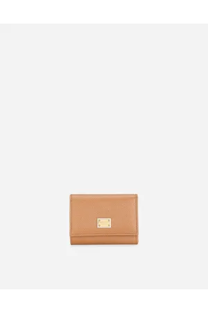 Dolce & Gabbana French Flap Wallet With Tag - Woman Wallets And Small Leather Goods Leather Onesize