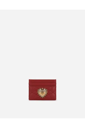 Dolce & Gabbana Devotion Card Holder - Woman Wallets And Small Leather Goods Leather Onesize