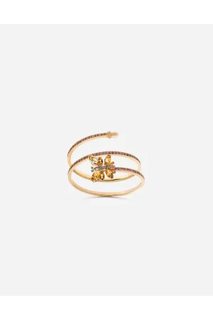 Dolce & Gabbana Spring Yellow Bracelet With Butterfly-shaped Settings - Woman Bracelets S