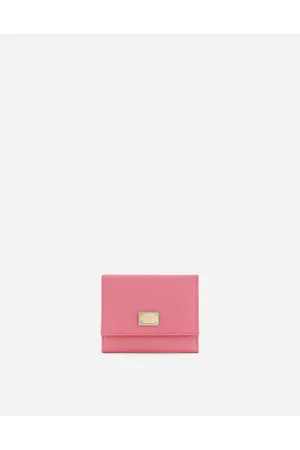 Dolce & Gabbana French Flap Wallet With Tag - Woman Wallets And Small Leather Goods Leather Onesize