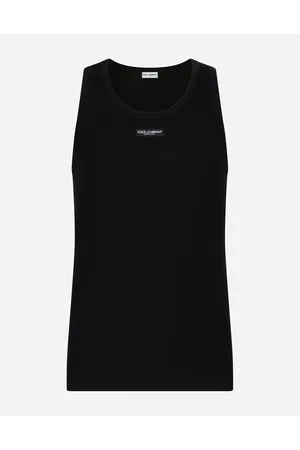 Dolce & Gabbana Two-way Stretch Cotton Tank Top With Logo Label - Man Underwear And Loungewear Cotton 3