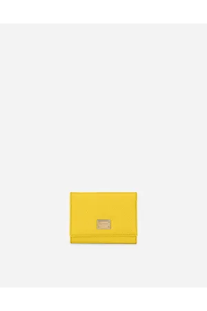 Dolce & Gabbana French Flap Wallet With Tag - Woman Wallets And Small Leather Goods Leather Onesize
