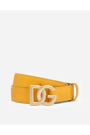 Dolce & Gabbana Dg Logo Belt - Woman Belts Leather 75