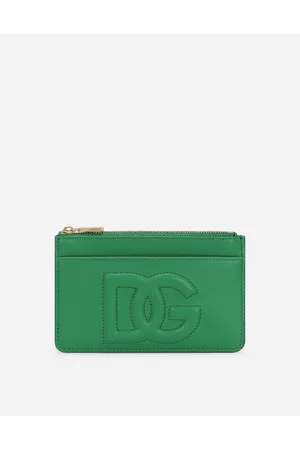 Dolce & Gabbana Medium Dg Logo Card Holder - Woman Wallets And Small Leather Goods Leather Onesize
