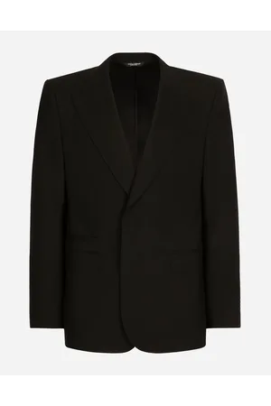 Dolce & Gabbana Stretch Wool Sicilia-fit Jacket - Man Suits And Blazers 48