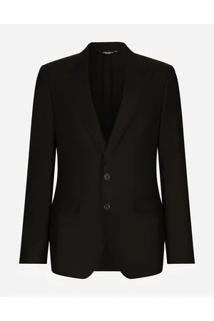 Dolce & Gabbana Single-breasted Linen Taormina Jacket - Man Suits And Blazers Linen 46