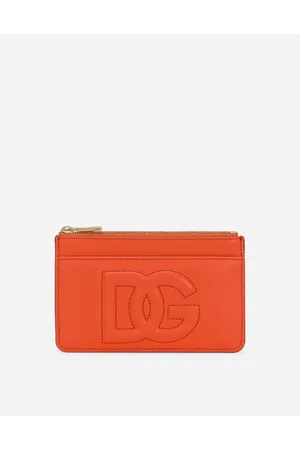 Dolce & Gabbana Medium Dg Logo Card Holder - Woman Wallets And Small Leather Goods Leather Onesize
