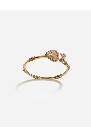 Dolce & Gabbana Devotion Bracelet In With Diamonds - Woman Bracelets Gold S