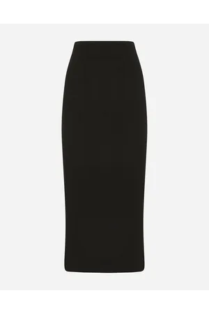 Dolce & Gabbana Virgin Wool Pencil Skirt - Woman Skirts Wool 36