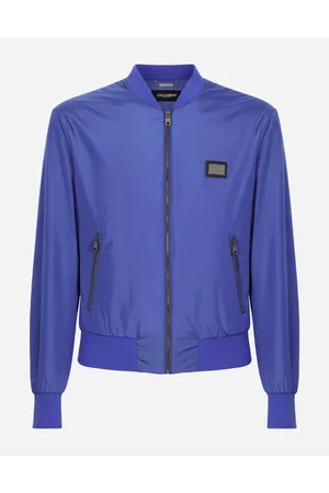 Dolce & Gabbana Nylon Jacket With Branded Tag - Man Coats And Jackets Fabric 44