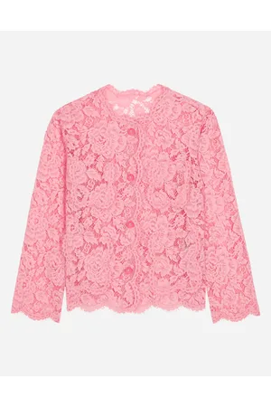 Dolce & Gabbana Single-breasted Lace Jacket - Woman Blazers 42