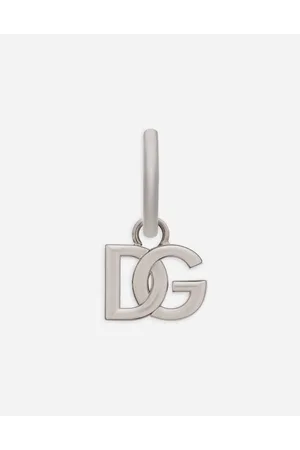 Dolce & Gabbana Single Dg Logo Earring - Man Bijoux Metal Onesize