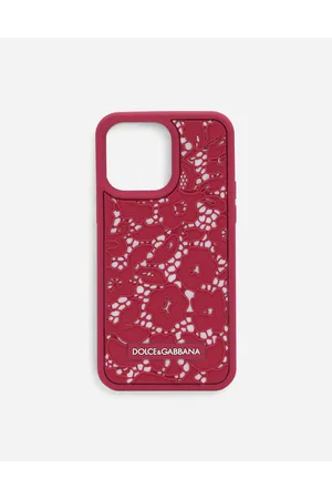 Dolce & Gabbana Cover For Iphone 14 Pro Max - Woman Tech Accessories Multi-colored Rubber Onesize