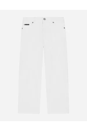 Dolce & Gabbana 5-pocket Ripped Denim Jeans - Woman Trousers And Skirts Multi-colored Denim 3 Years