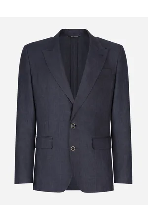 Dolce & Gabbana Linen Sicilia-fit Jacket - Man Suits And Blazers Linen 46