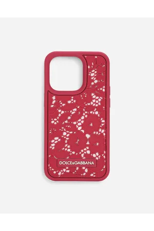 Dolce & Gabbana Iphone 14 Pro Cover - Woman Tech Accessories Multi-colored Rubber Onesize