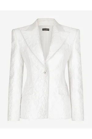 Dolce & Gabbana Brocade Turlington Blazer - Woman Blazers Fabric 42